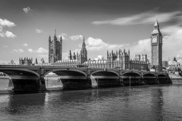 伦敦街景老照片,英国伦敦