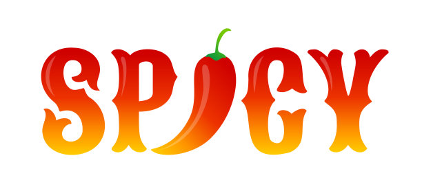辣椒面餐饮logo设计