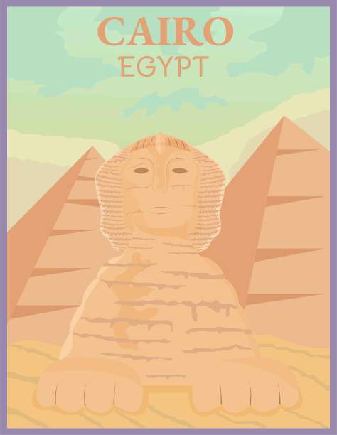 埃及印象埃及景点海报