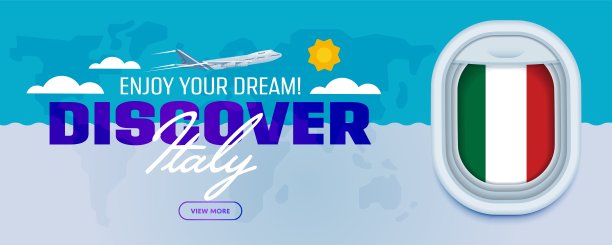 蓝色旅游网站模板