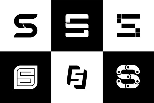 s字母组合logo