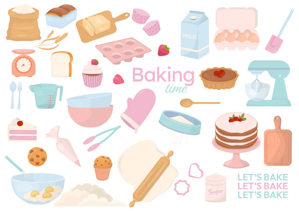 甜品蛋糕美食烘焙促销海报