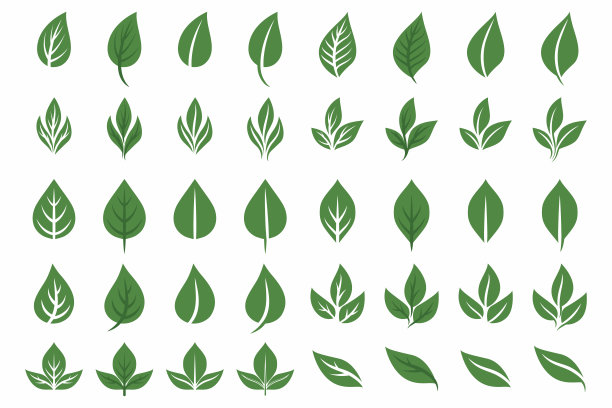 绿色茶业logo