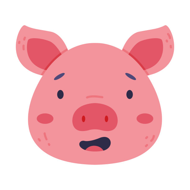 可爱小猪表情头像