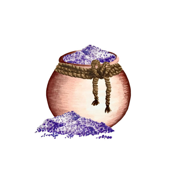 紫陶插画