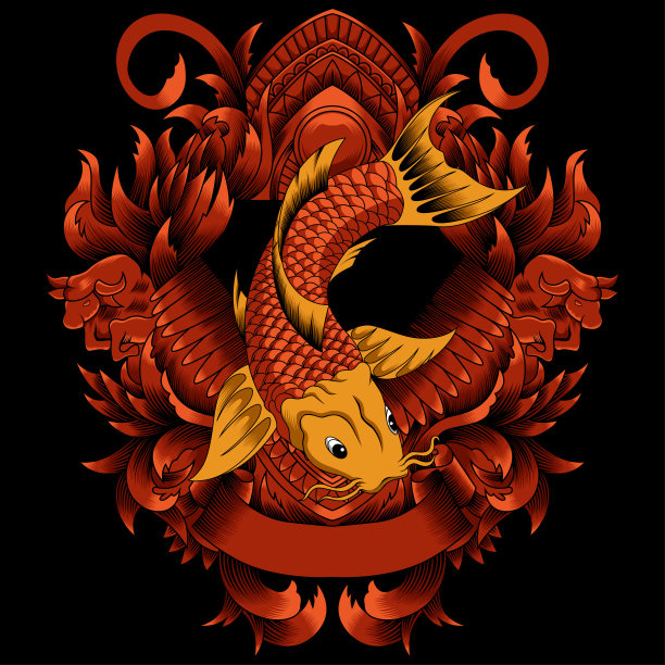 金鲤鱼logo