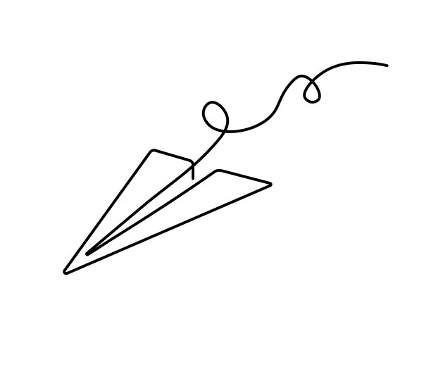 飞机设计图形线稿背景