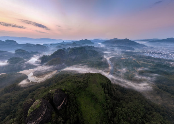 武夷山日出风光