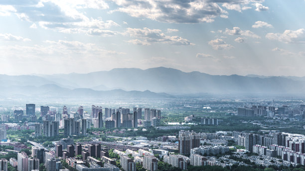 北京cbd俯瞰高清全景大图