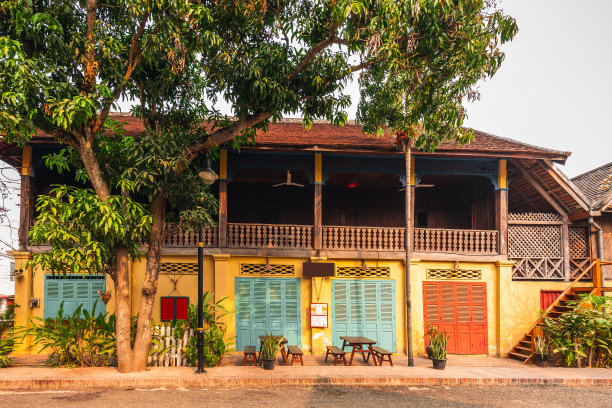 琅勃拉邦,殖民地式,老挝