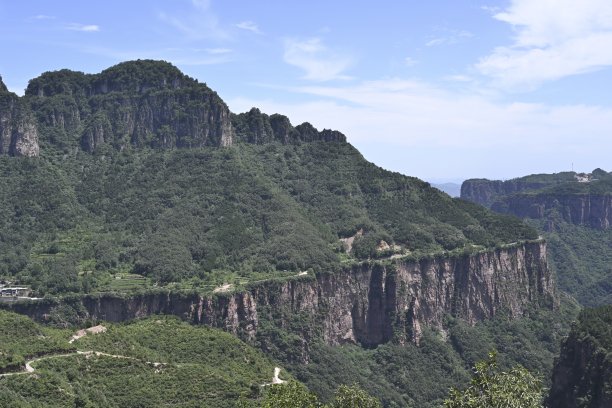 太行山脉全景图