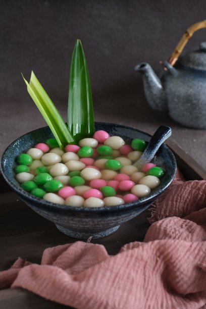 美味水饺美食海报