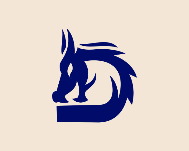龙d字母logo