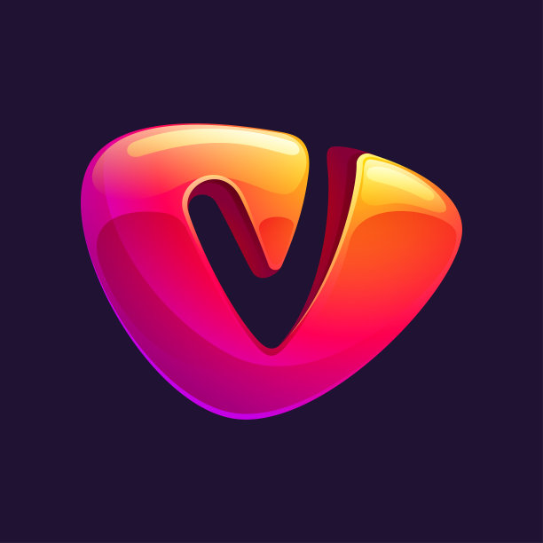 v字母胜利logo