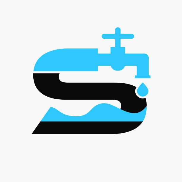 s字母水滴logo设计