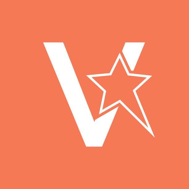 v字母胜利logo