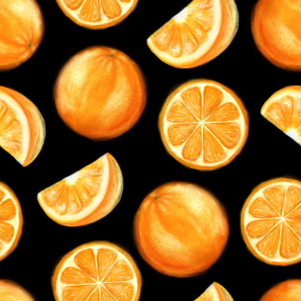 时尚橙子包装