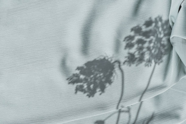 抽象树叶印花图案桌布印花图案