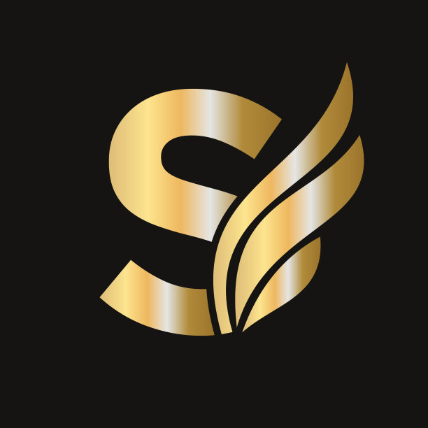 s字母标志飞鸟logo