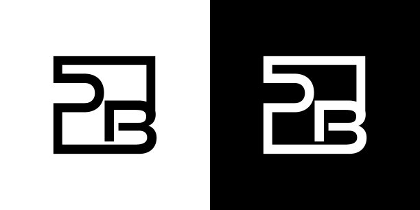 pb字母设计logo