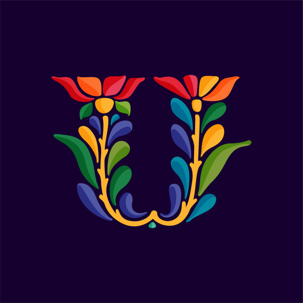 传统纹路logo