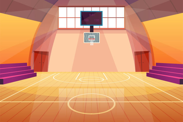 学校篮球比赛背景设计