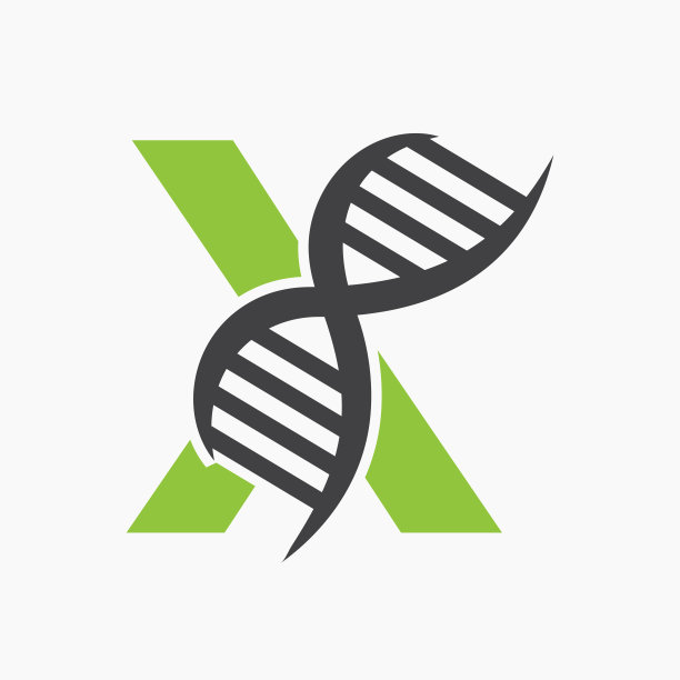 x字母智能科技logo标志