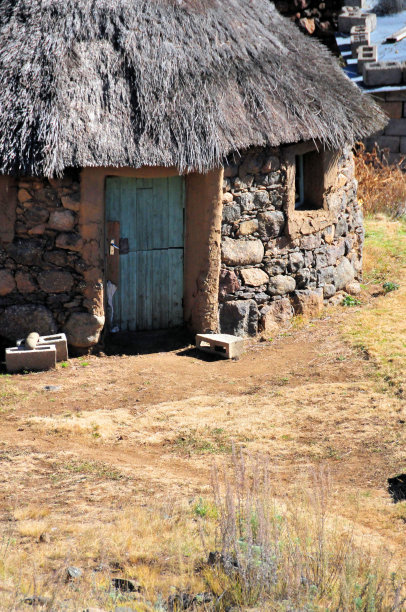传统,小屋,非洲部落文化