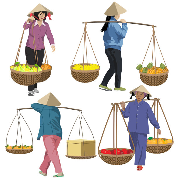 锥形帽,越南文化,亚洲