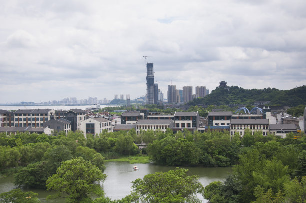 镇江天际线镇江旅游