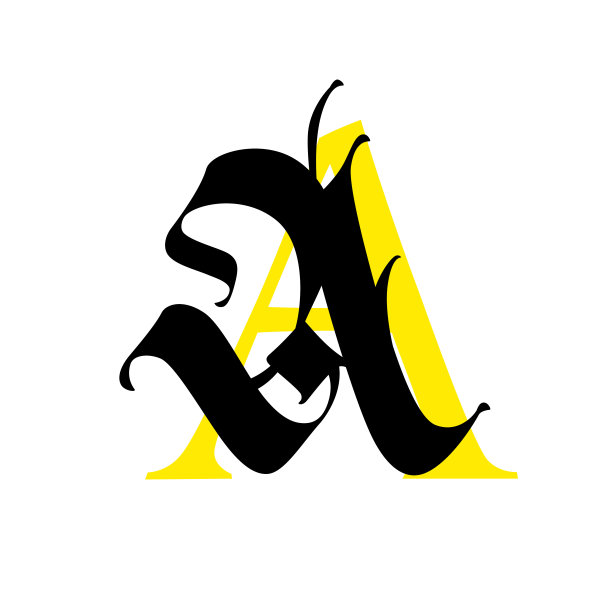 a字母英文logo