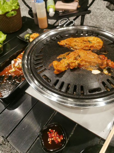 韩国烤肉 美食 传统美食 餐饮