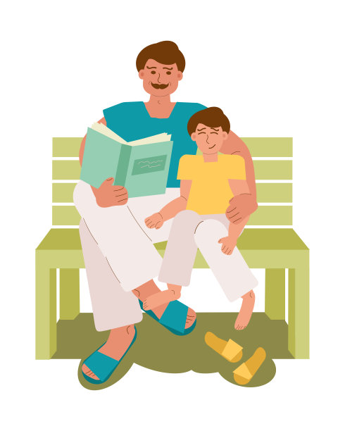 父亲节陪伴亲子阅读