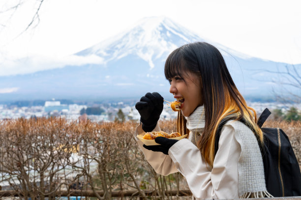 日式料理和风美女