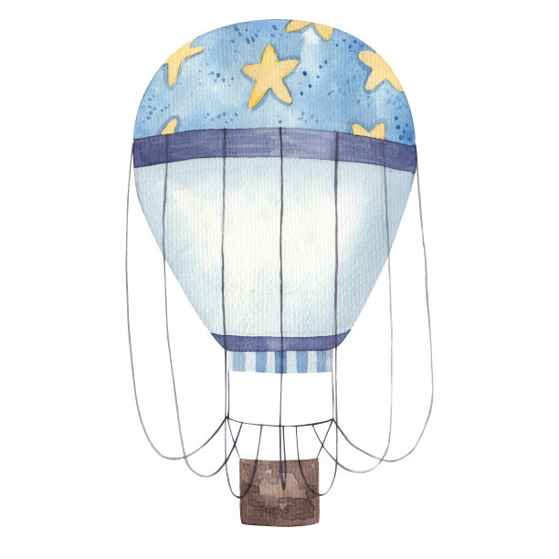 卡通气球升空