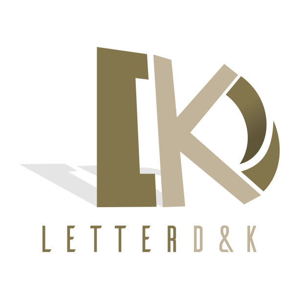英文k字母logo
