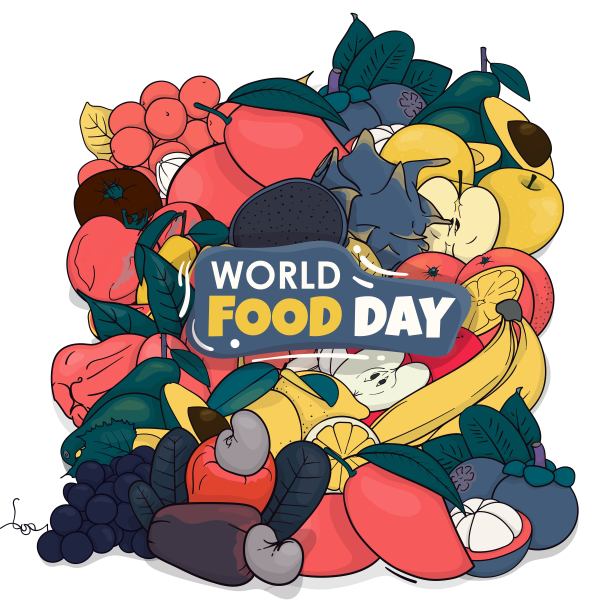 卡通世界粮食日