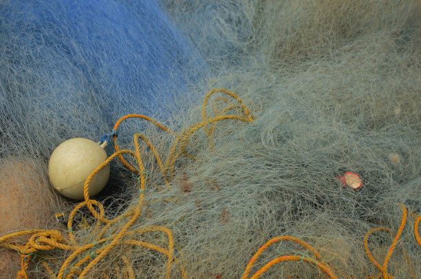 整理渔网