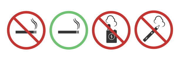 禁止吸烟 禁止电子烟 