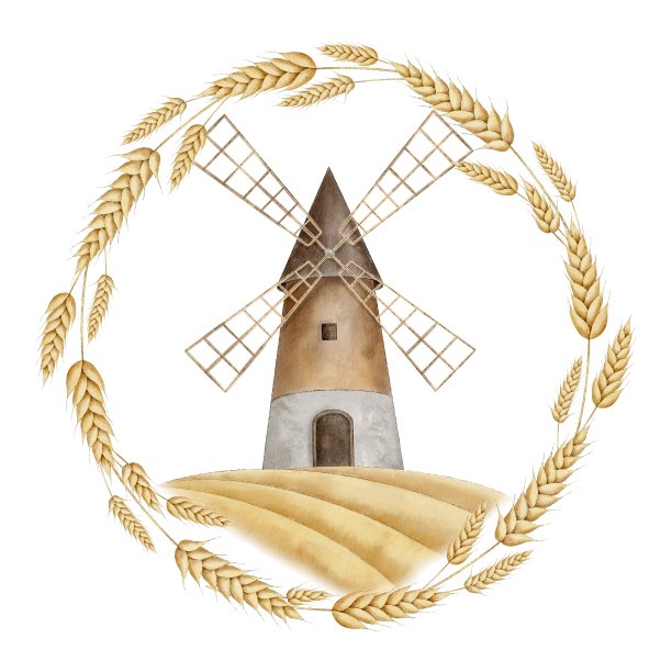 田园旅游农业logo