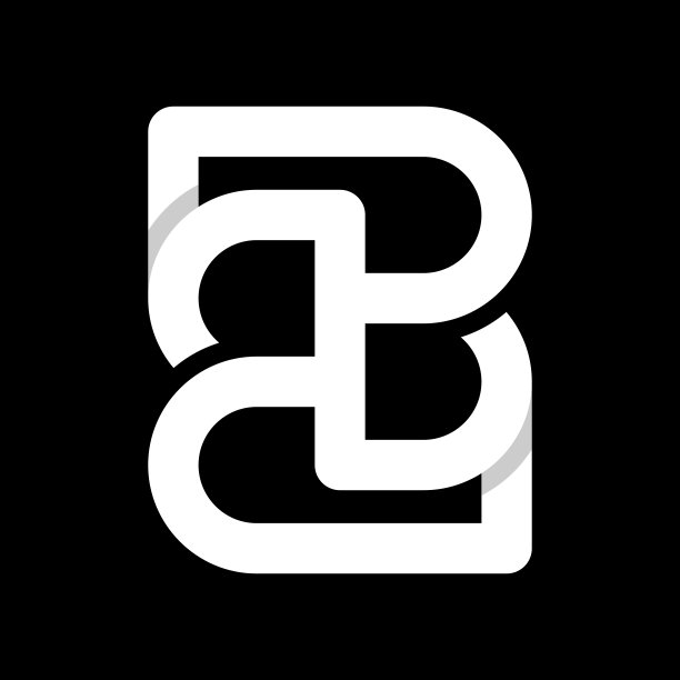 英文字母b企业logo设计