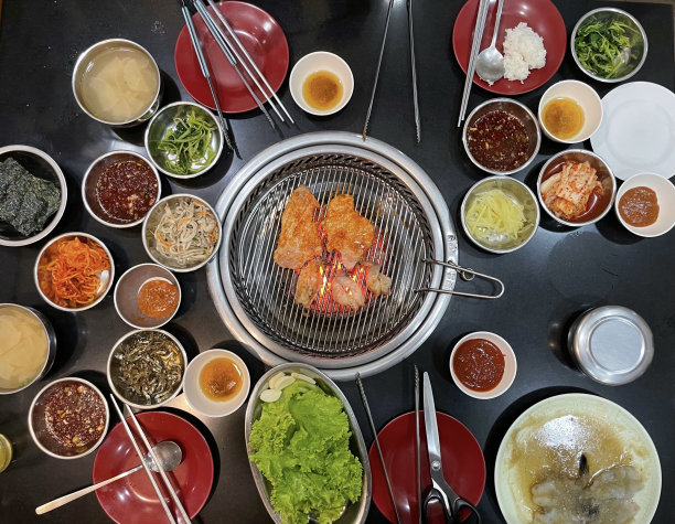 韩国烤肉 美食 传统美食 餐饮