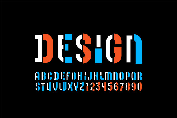 ch字母抽象logo