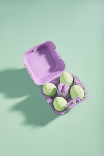 食品包装紫色彩色纸盒设计美食