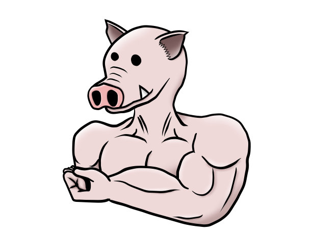 猪年插图