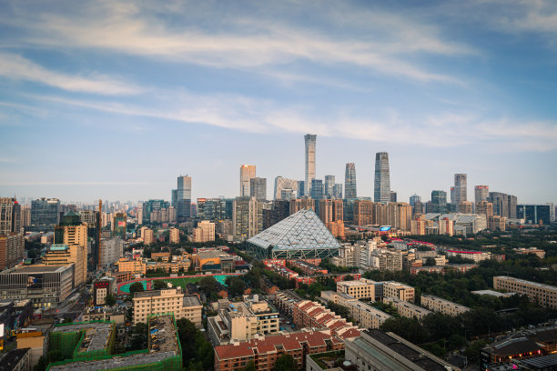 北京cbd俯瞰高清全景大图