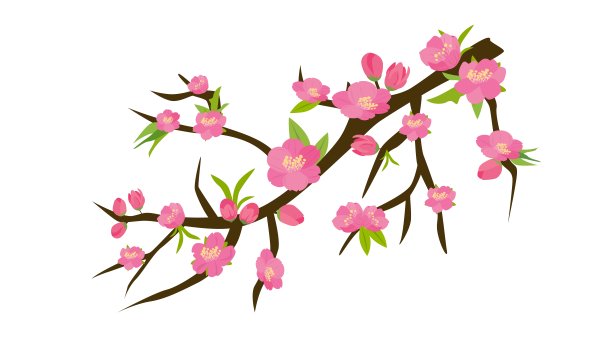 三月桃花季海报