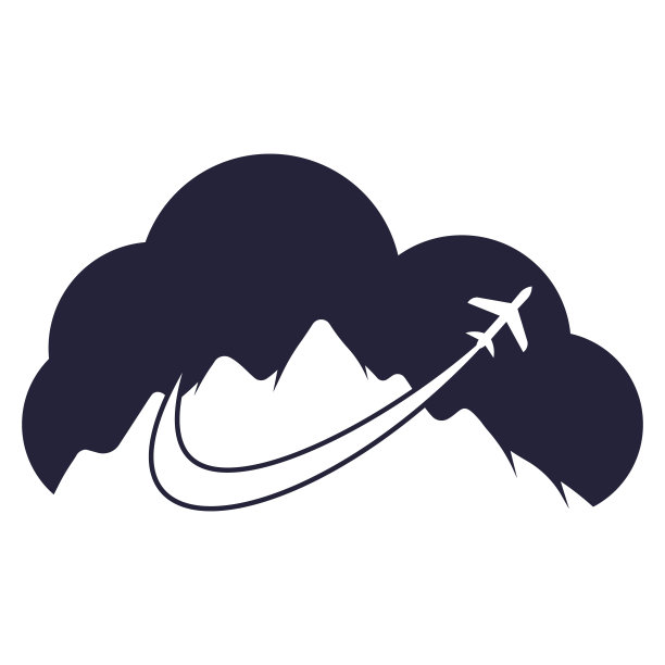 飞向山峰logo