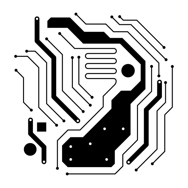 处理器科技半导体cpu芯片海报