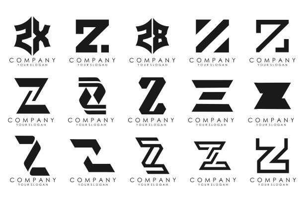 字母z科技金融logo设计